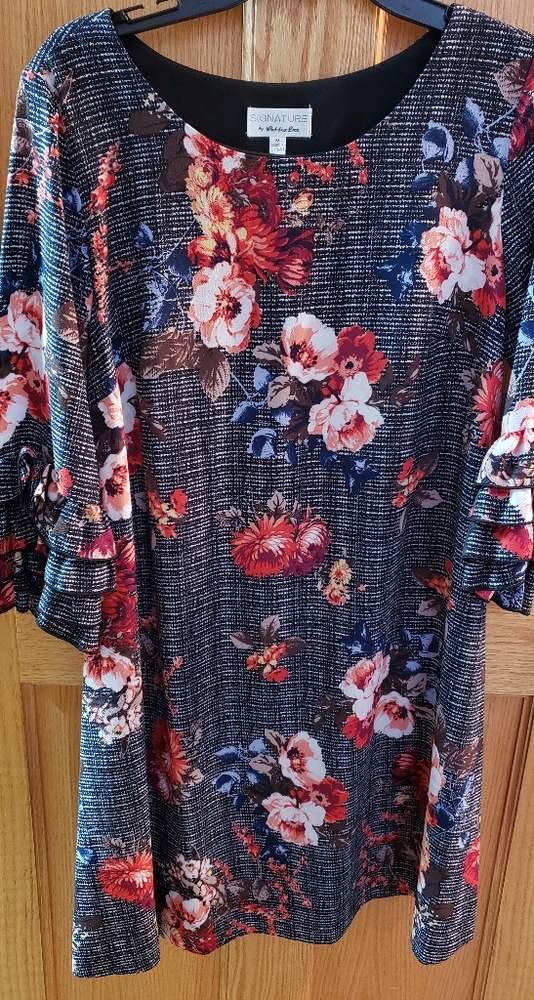 Floral Shift Dress